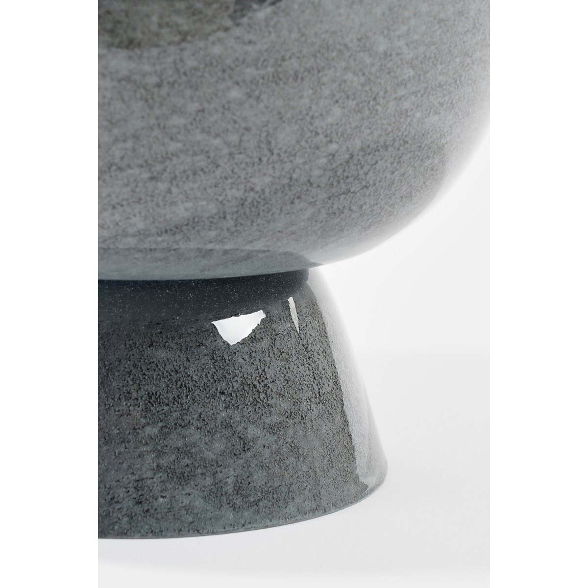 Cache-pot Ø19 cm JAMES grey, MICA DECORATIONS