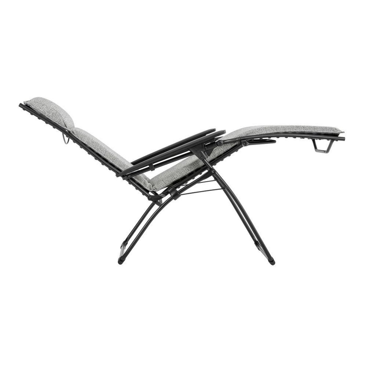 Fauteuil relax matelassé 0 gravité - BAYANNE gris tundra grey, LAFUMA MOBILIER