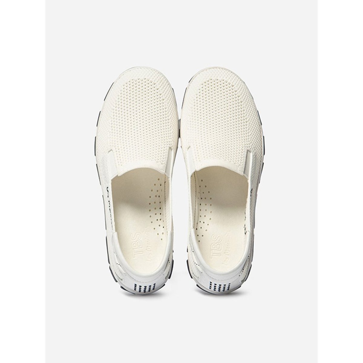 Mocassins JOESSAN blanc, TBS