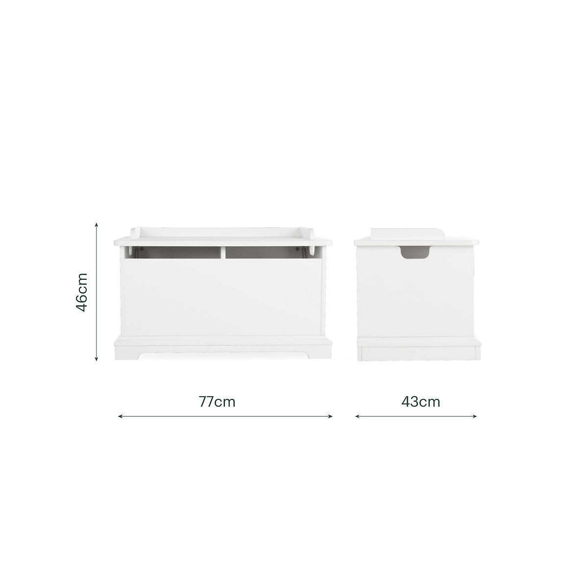 Beaumont Storage Box white, CUDDLECO