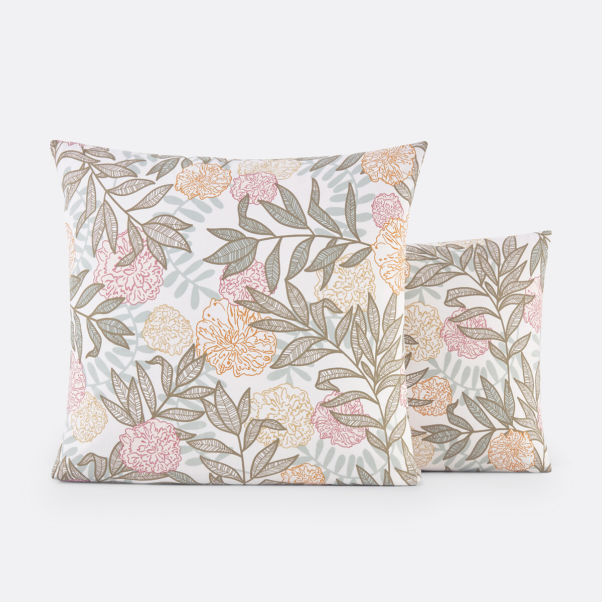 Taie d'oreiller percale de coton, Dolce imprimé, LA REDOUTE INTERIEURS