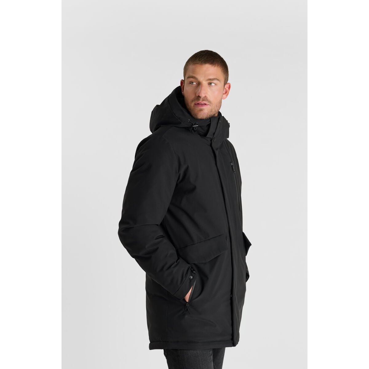 Parka ORVA black, LE TEMPS DES CERISES