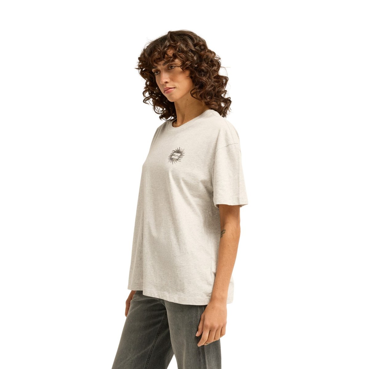 T shirt manches courtes ALWAYS LOOKING gris grey heather, BILLABONG