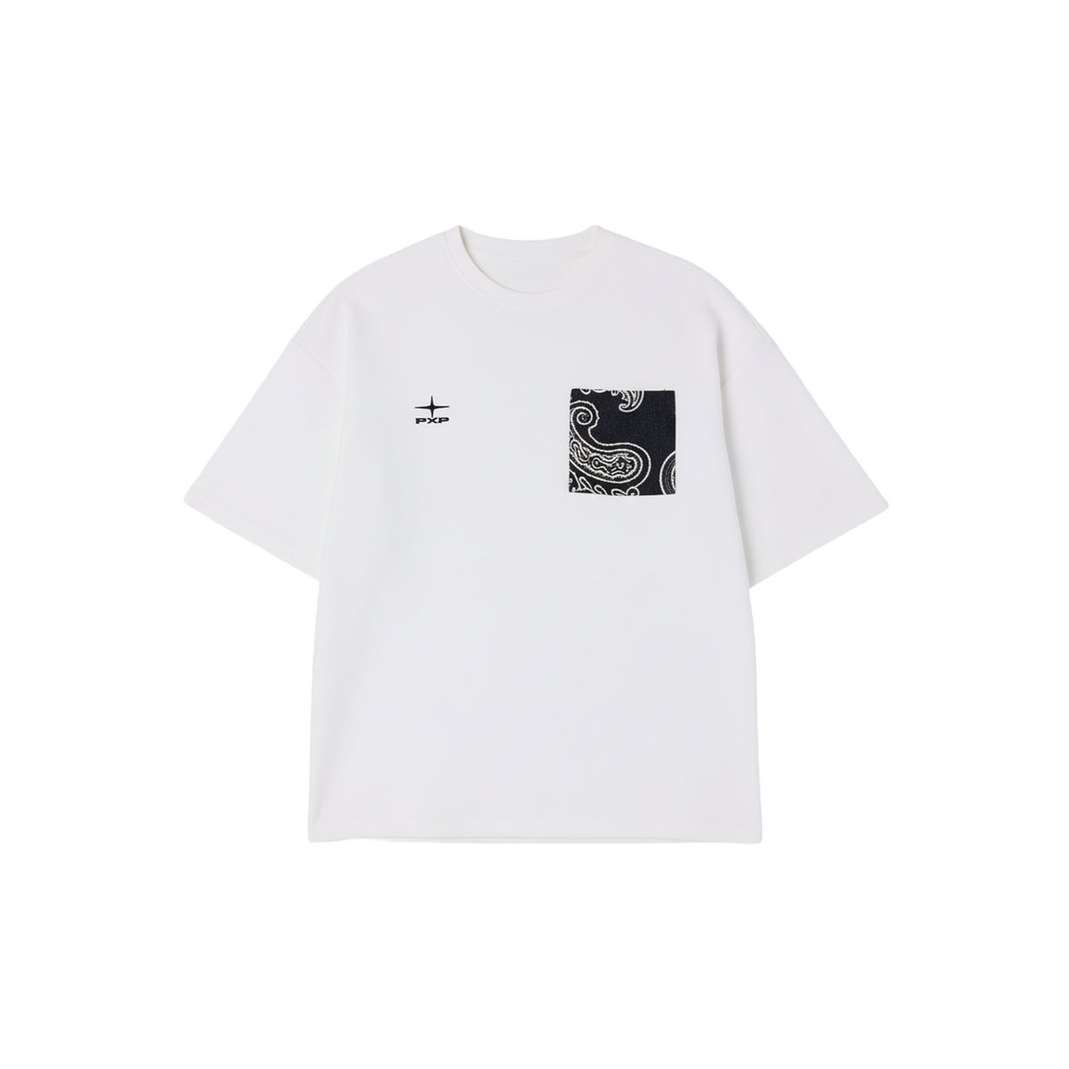 T-shirt Bandana blanc cassé, PROJECT X