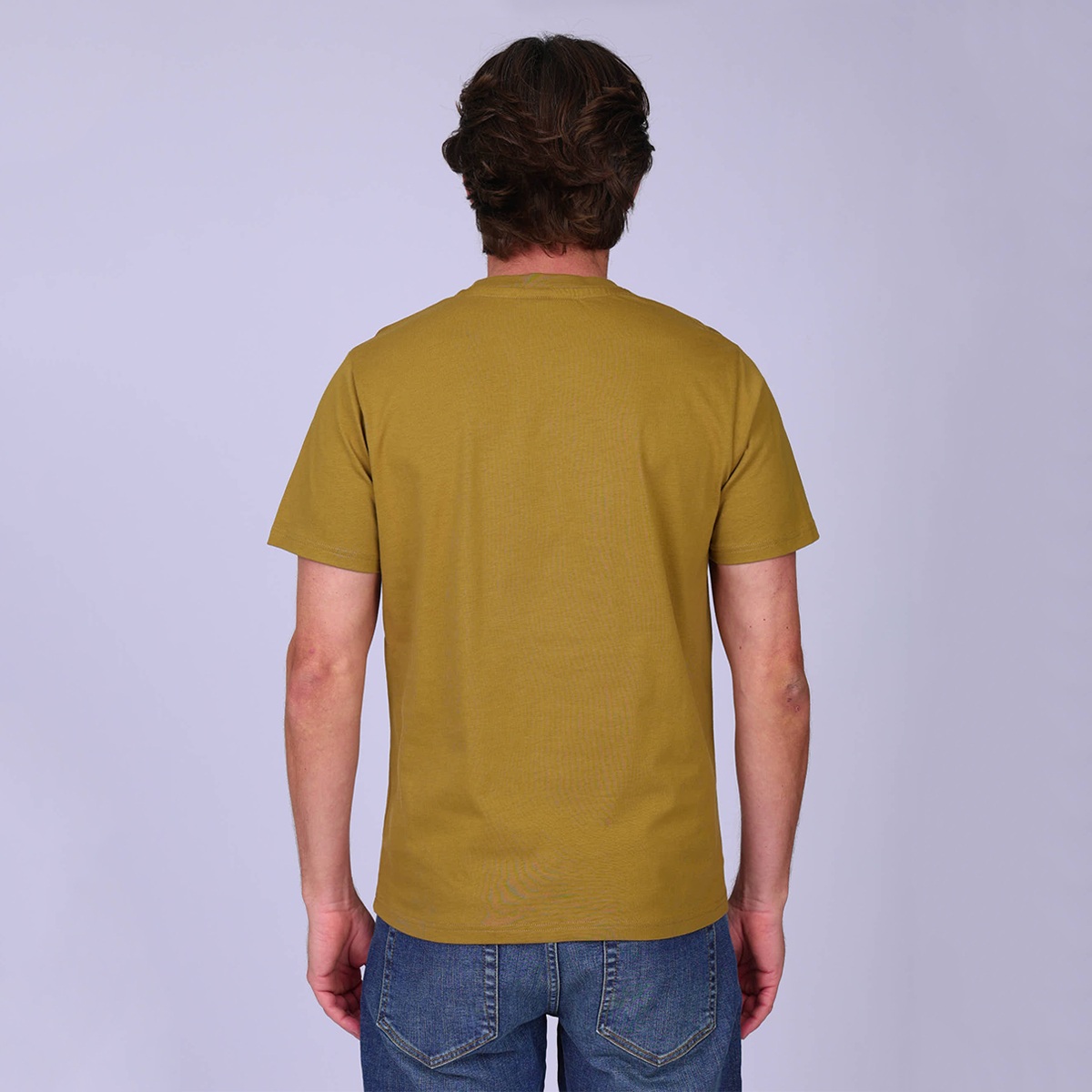 T-shirt palmiers camel, MISE AU GREEN