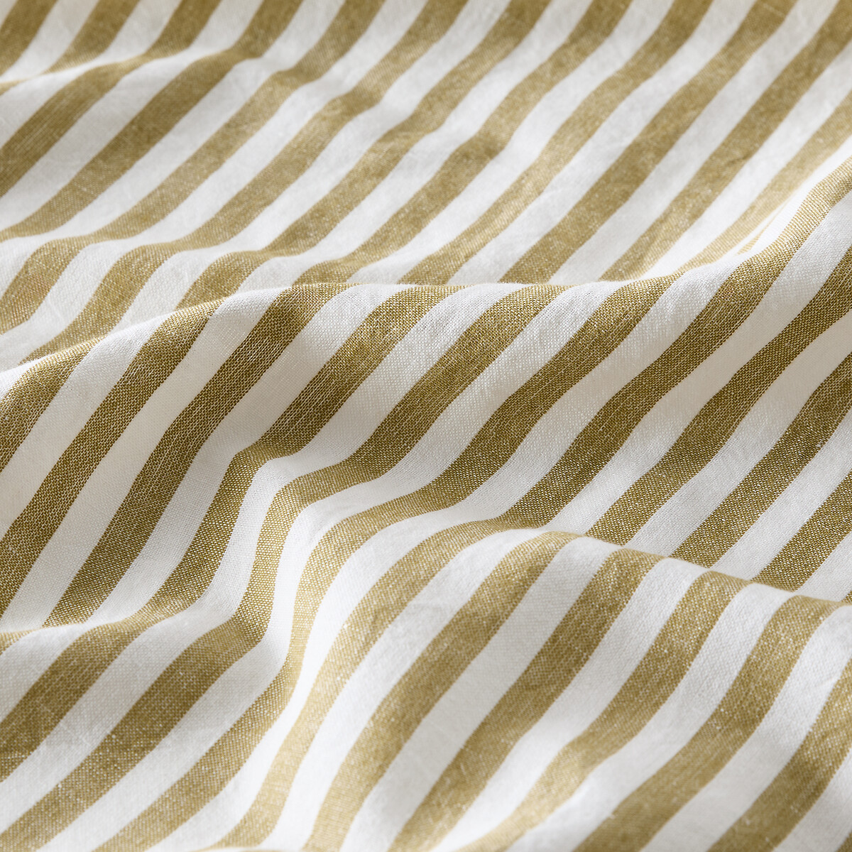 Tenda in cotone/lino con occhielli, Cottage giallo liquore, LA REDOUTE INTERIEURS