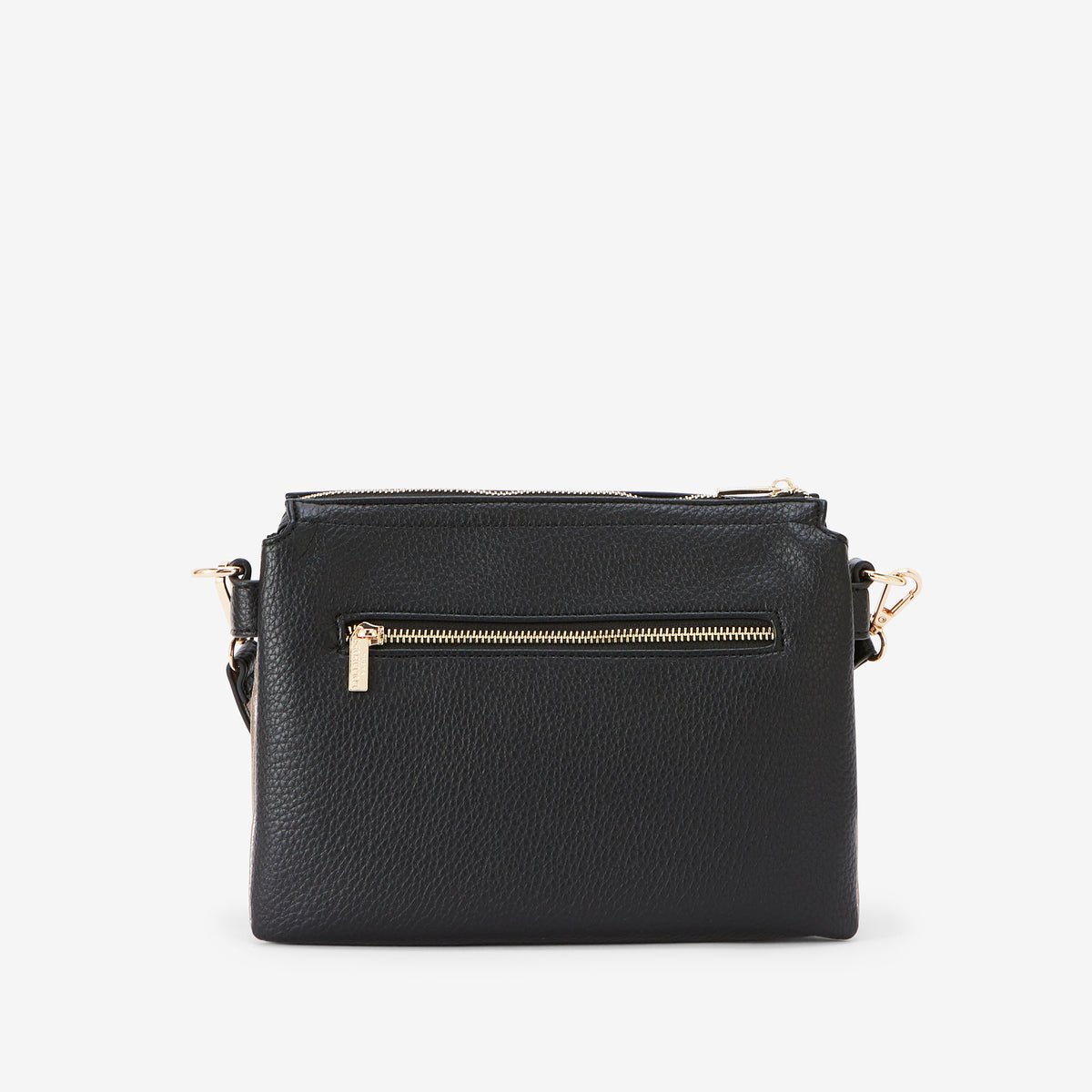 Sac multipoches Rosabelle noir,doré, LOLLIPOPS