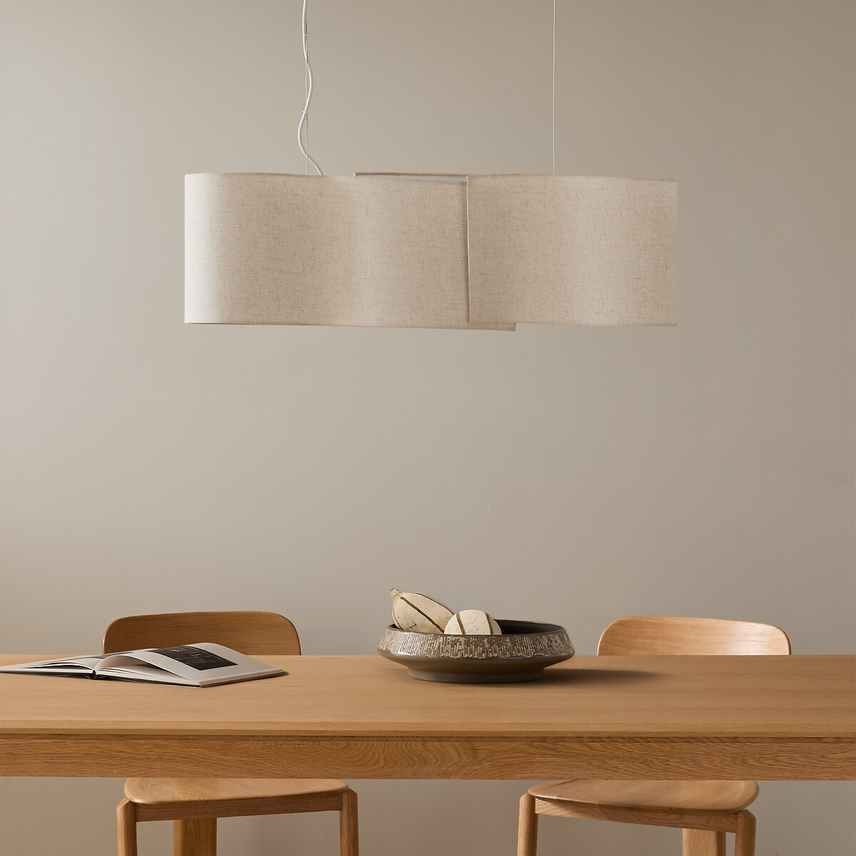 Harielle Linen Pendant Light natural, AM.PM