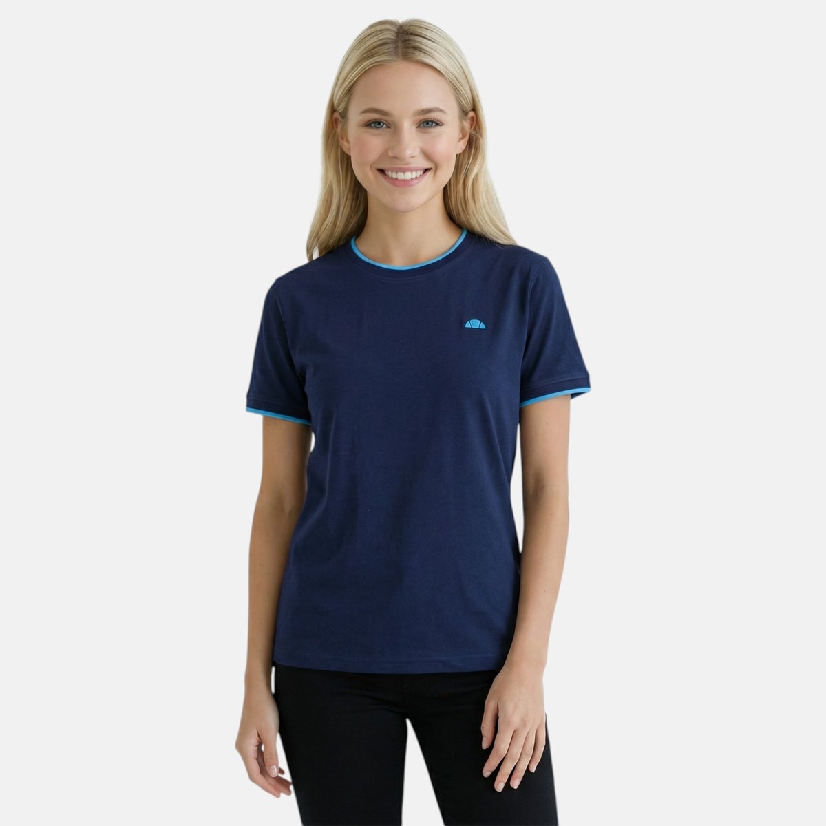 T-shirt manches courtes marine, ELLESSE