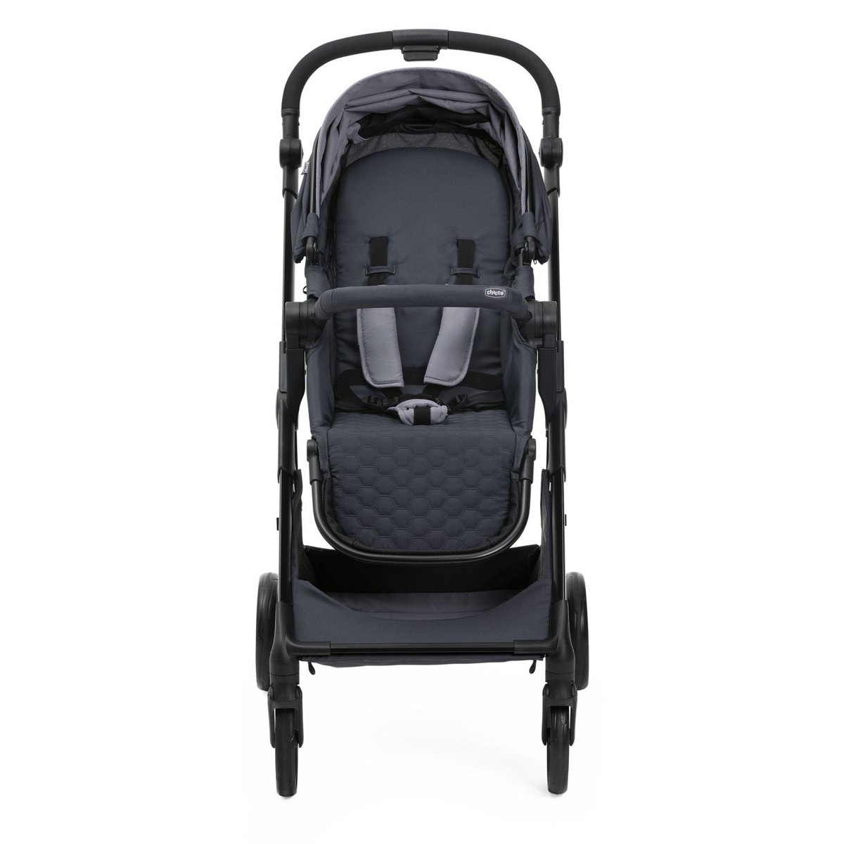 Poussette duo Seety + siège auto Kory I-Size gris, CHICCO