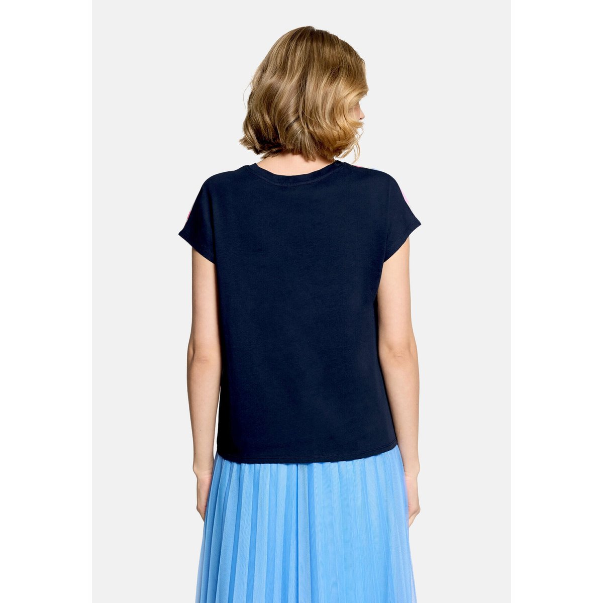 T-shirt patchwork à fronce rosé/pink, BETTY & CO