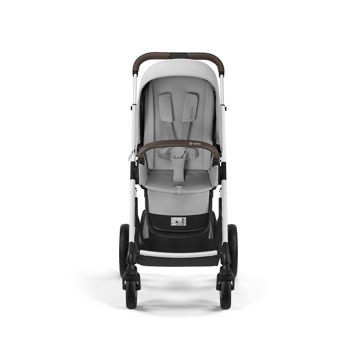 Kinderwagen, alle terreinen, talos s lux silver grijs, CYBEX