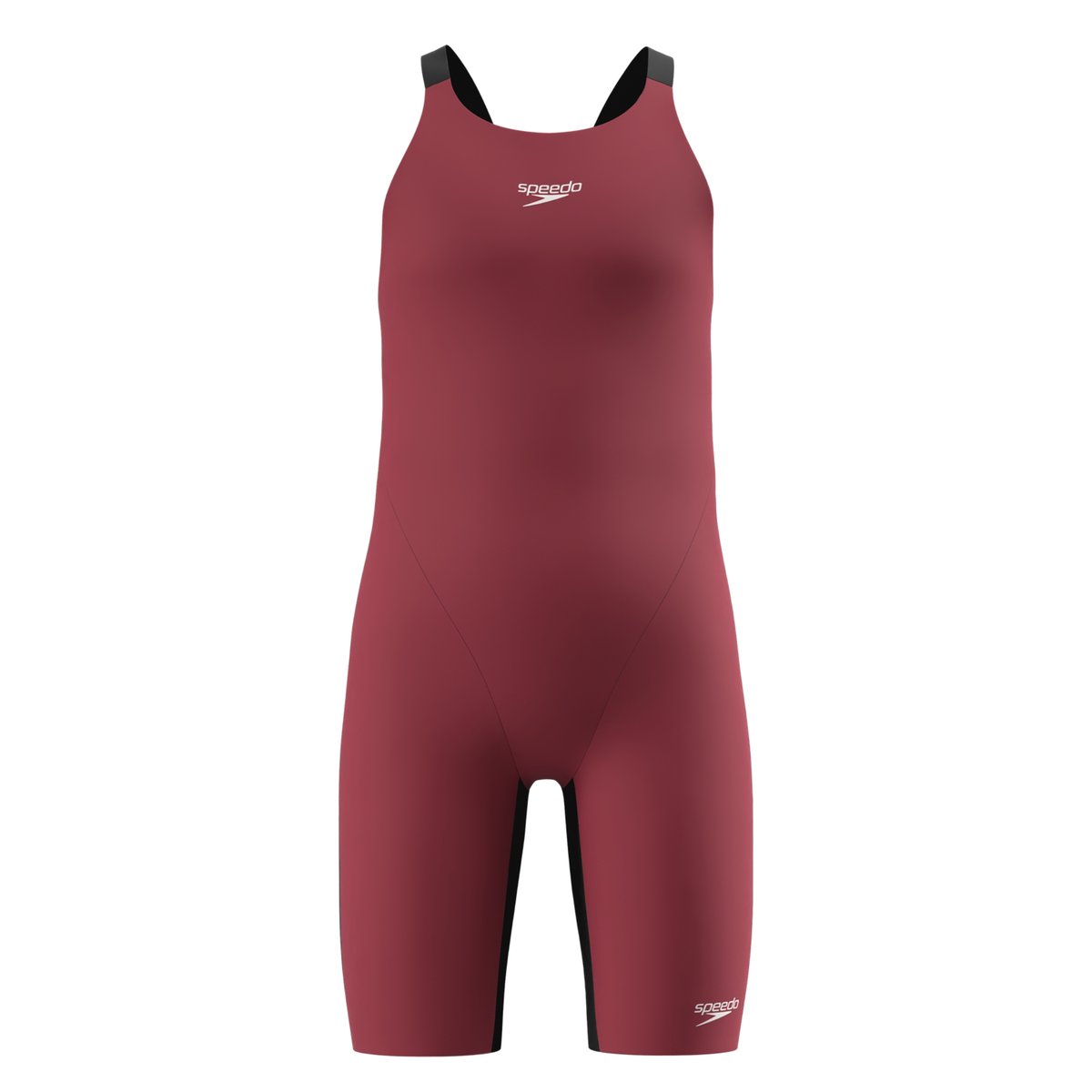 Maillot de bain shorty bicolore motif/style logo NDURANCE+ MAX noir, SPEEDO