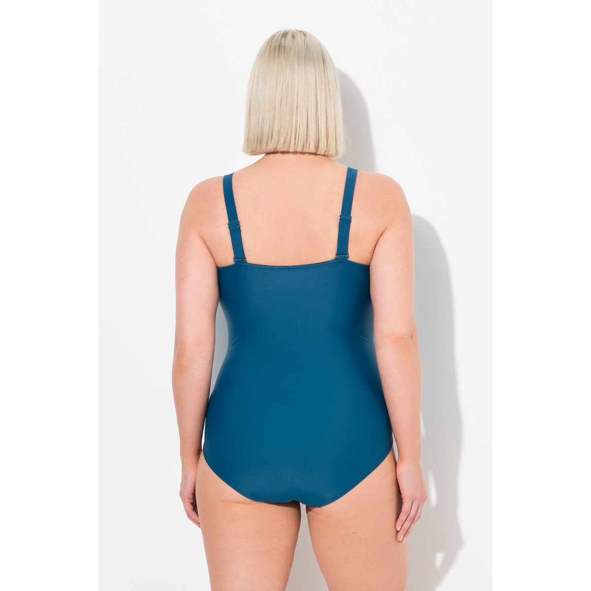 Maillot de bain à bonnets souples pétrole foncé, ULLA POPKEN