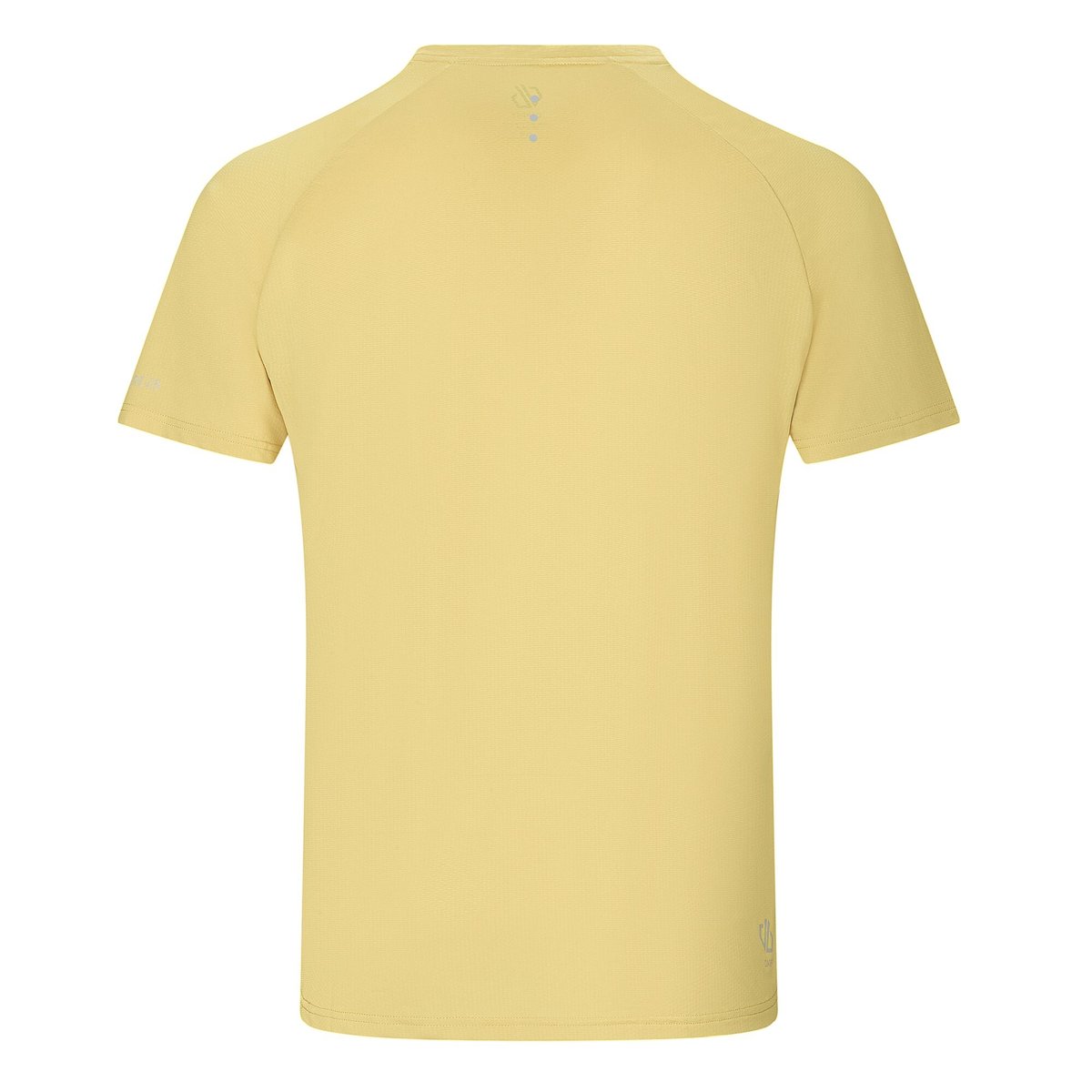 T-shirt motif/style VTT TECH jaune huile, DARE 2B