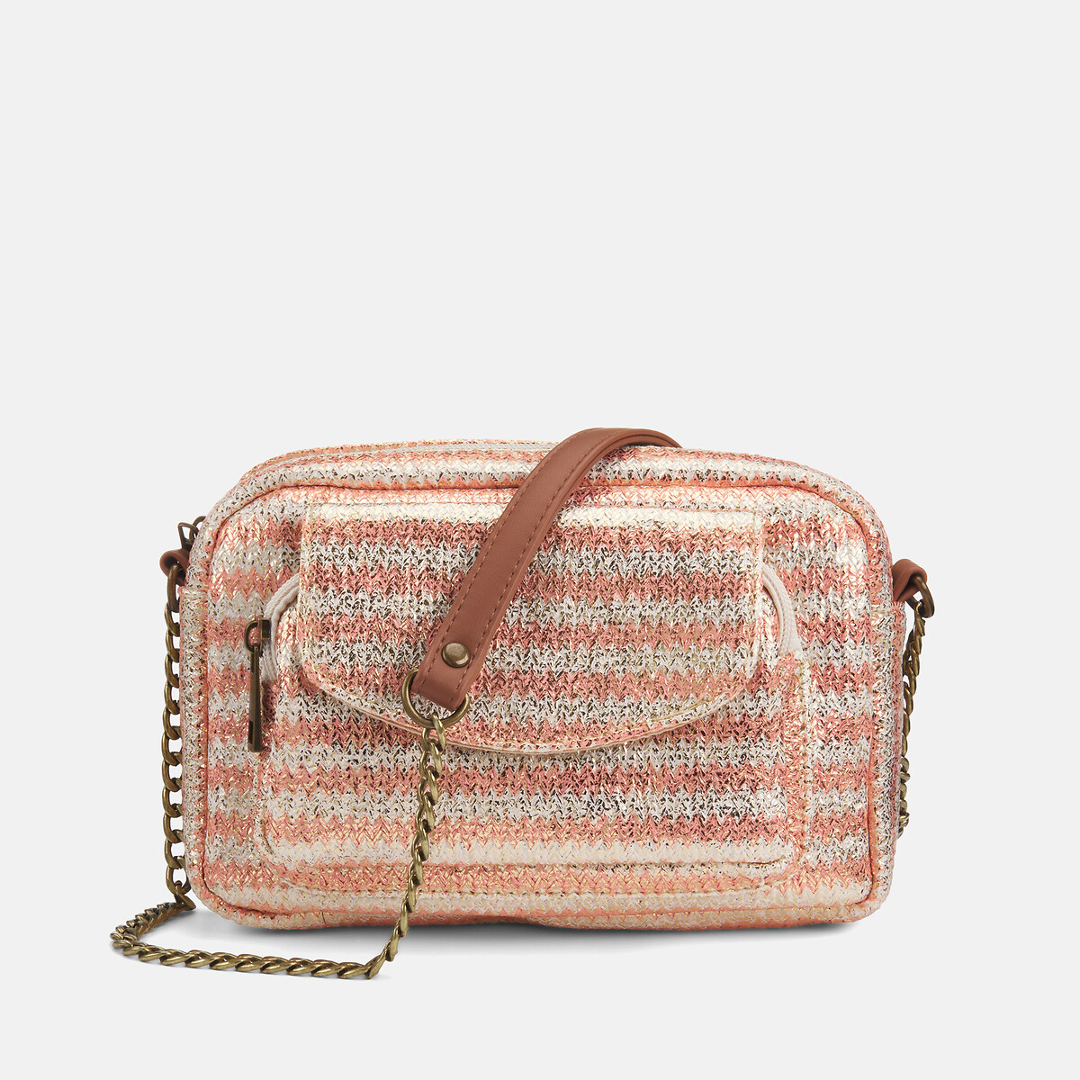 Brooke Shoulder Bag golden/orange, PIECES
