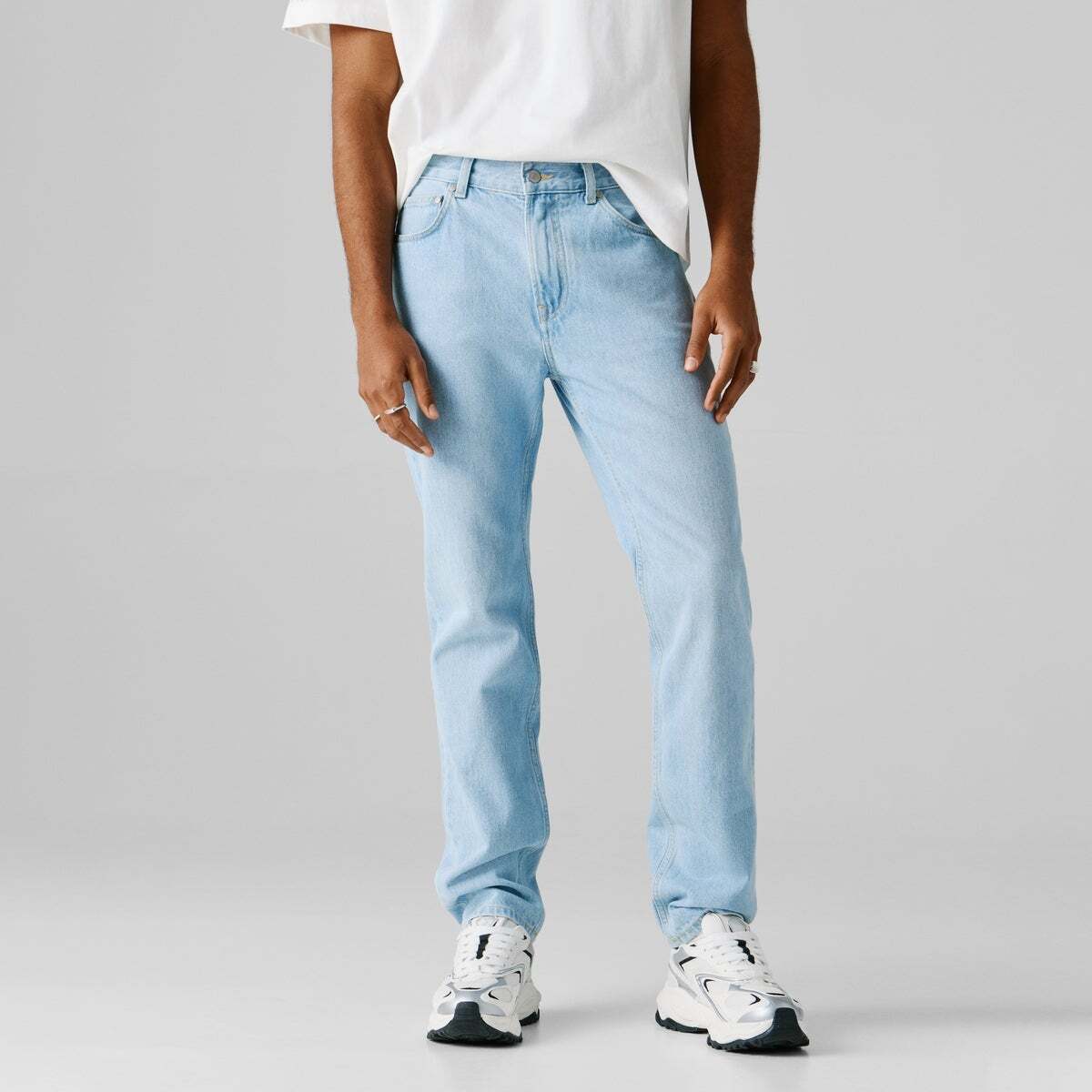 Red Bull Racing Jean Coupe Regular, Taille Normale rbr denim blanc clair, PEPE JEANS