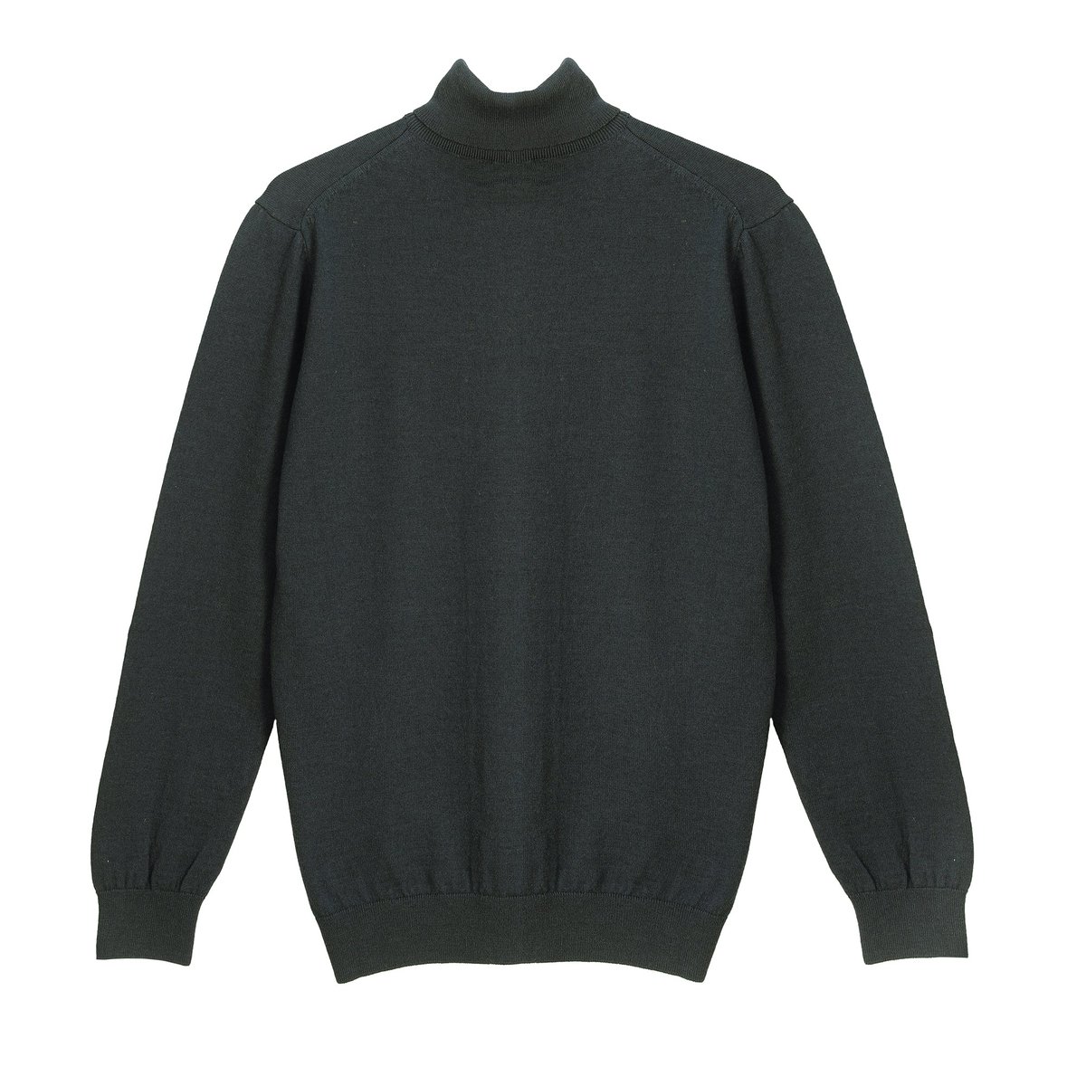 Pulls col camionneur en laine PERCY noir, GENTLEMAN FARMER