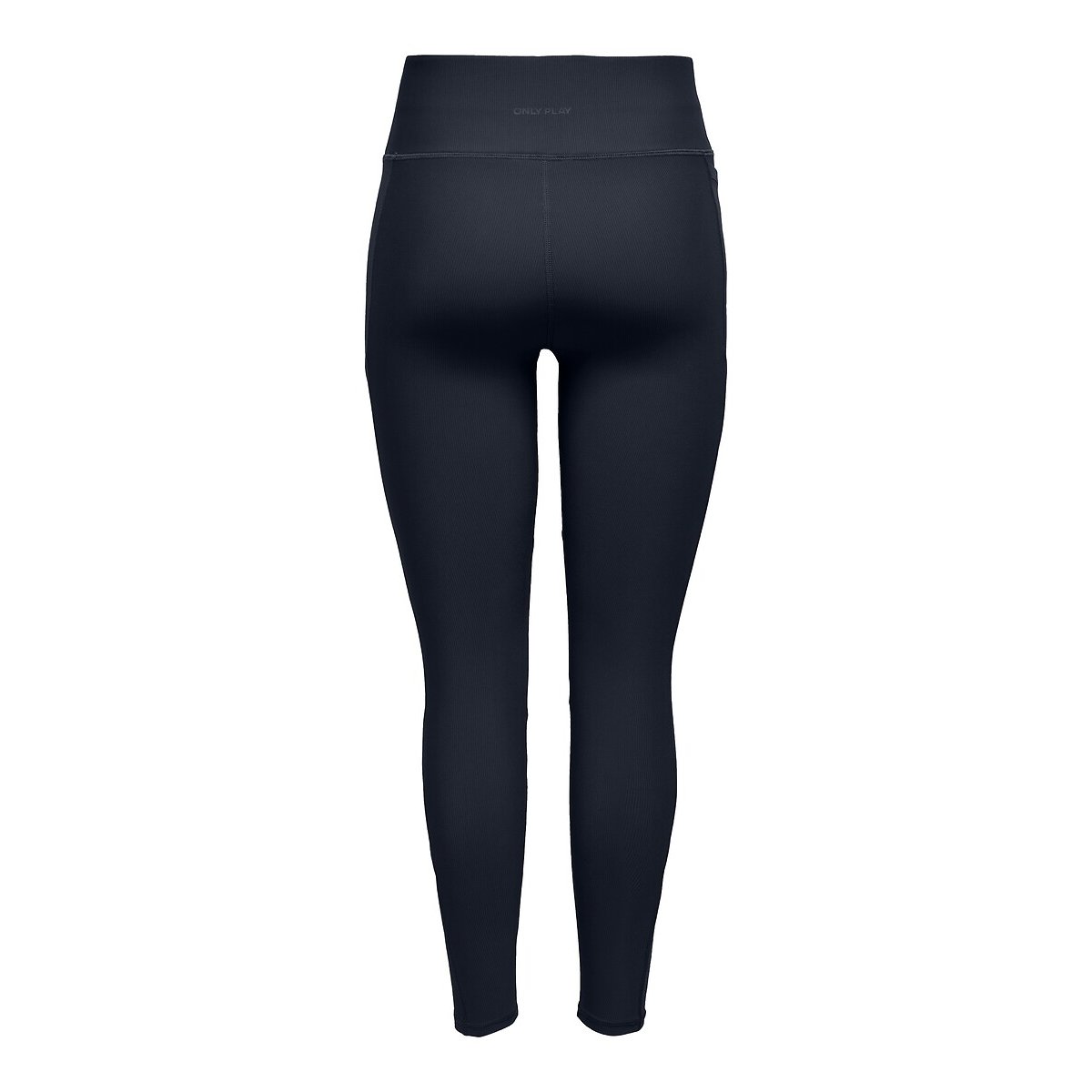 Legging de sport taille haute élastiquée bleu foncé, ONLY PLAY