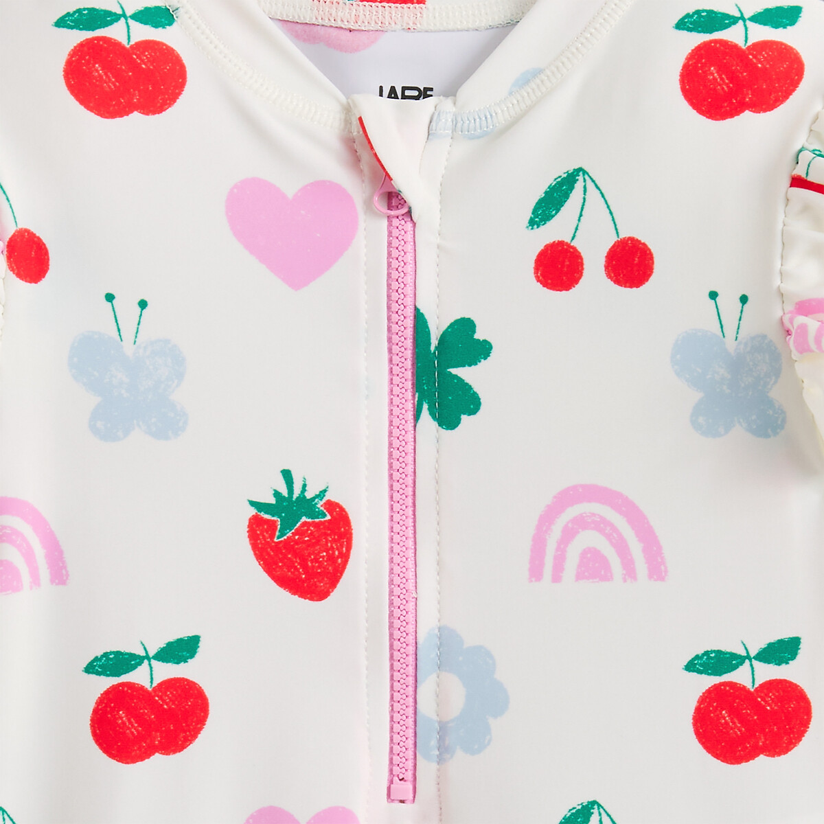 Maillot de bain 1 pièce, imprimé fruits imprimé multicolore, LA REDOUTE COLLECTIONS