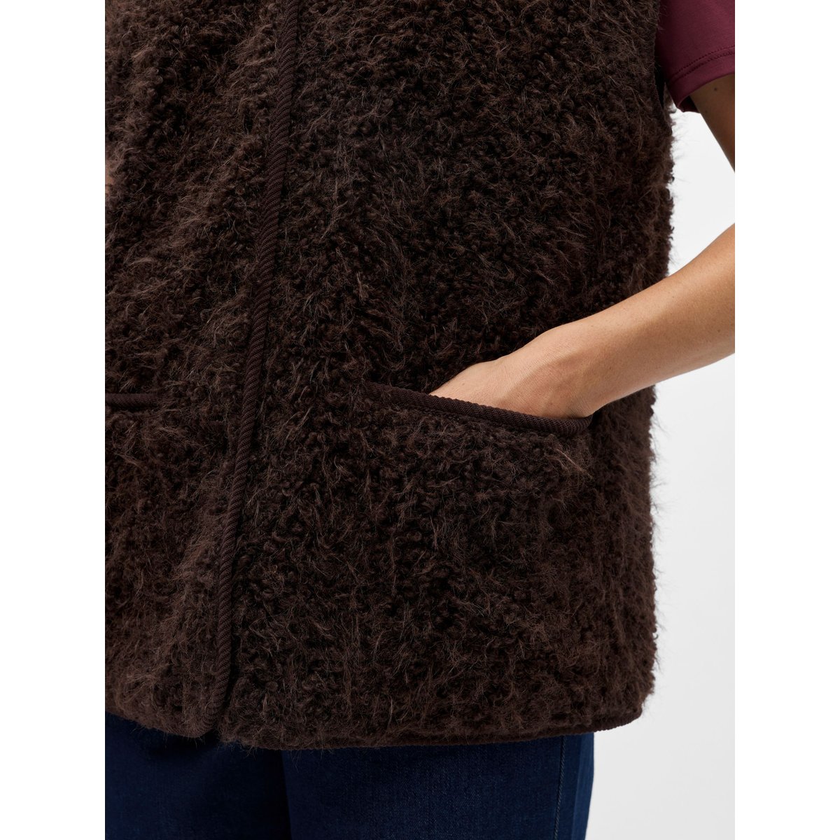 Gilet Sans Manches marron - seal brown1, OBJECT