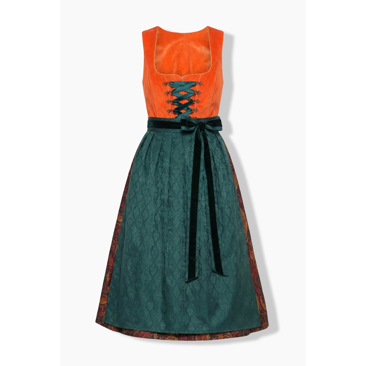 Costume traditionnel bavarois, effet daim rouille, ULLA POPKEN