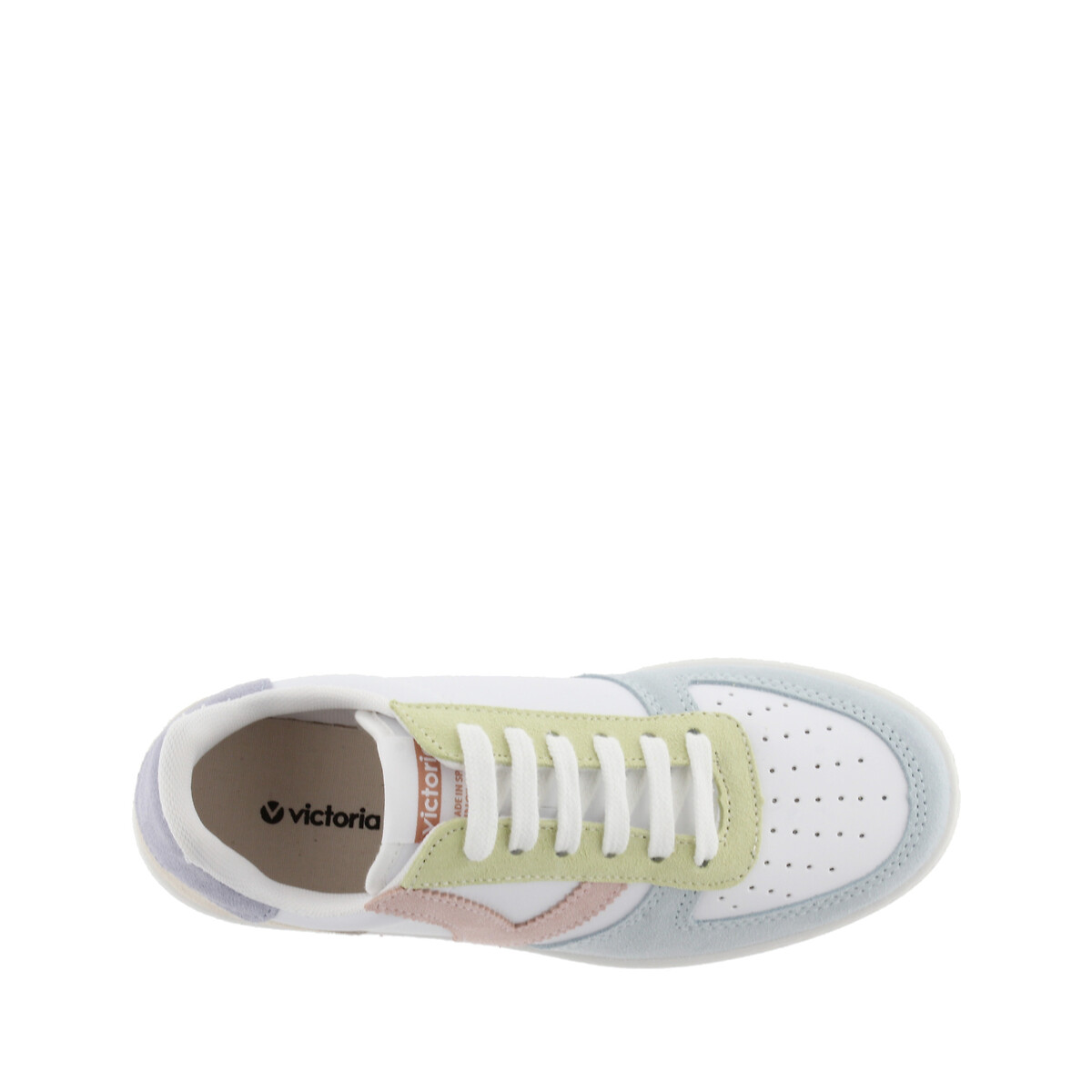 Sneakers Madrid Multicolor rosa/blu, VICTORIA