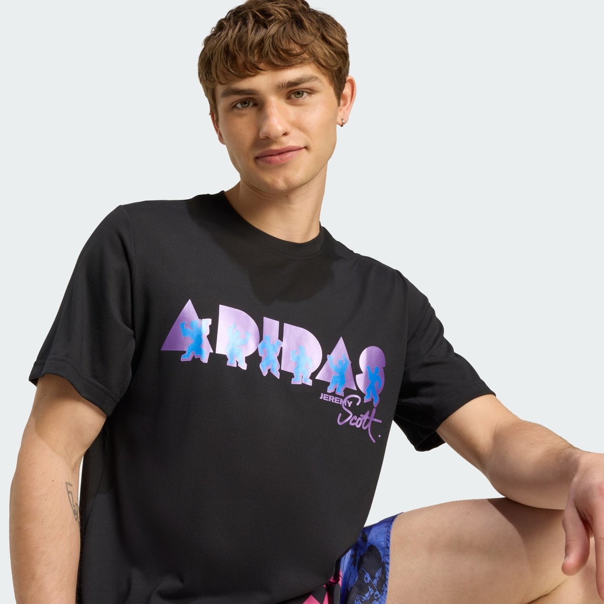 T-Shirt Adidas X Jeremy Scott T-Shirt Adidas X Jeremy Scott black, ADIDAS SPORTSWEAR