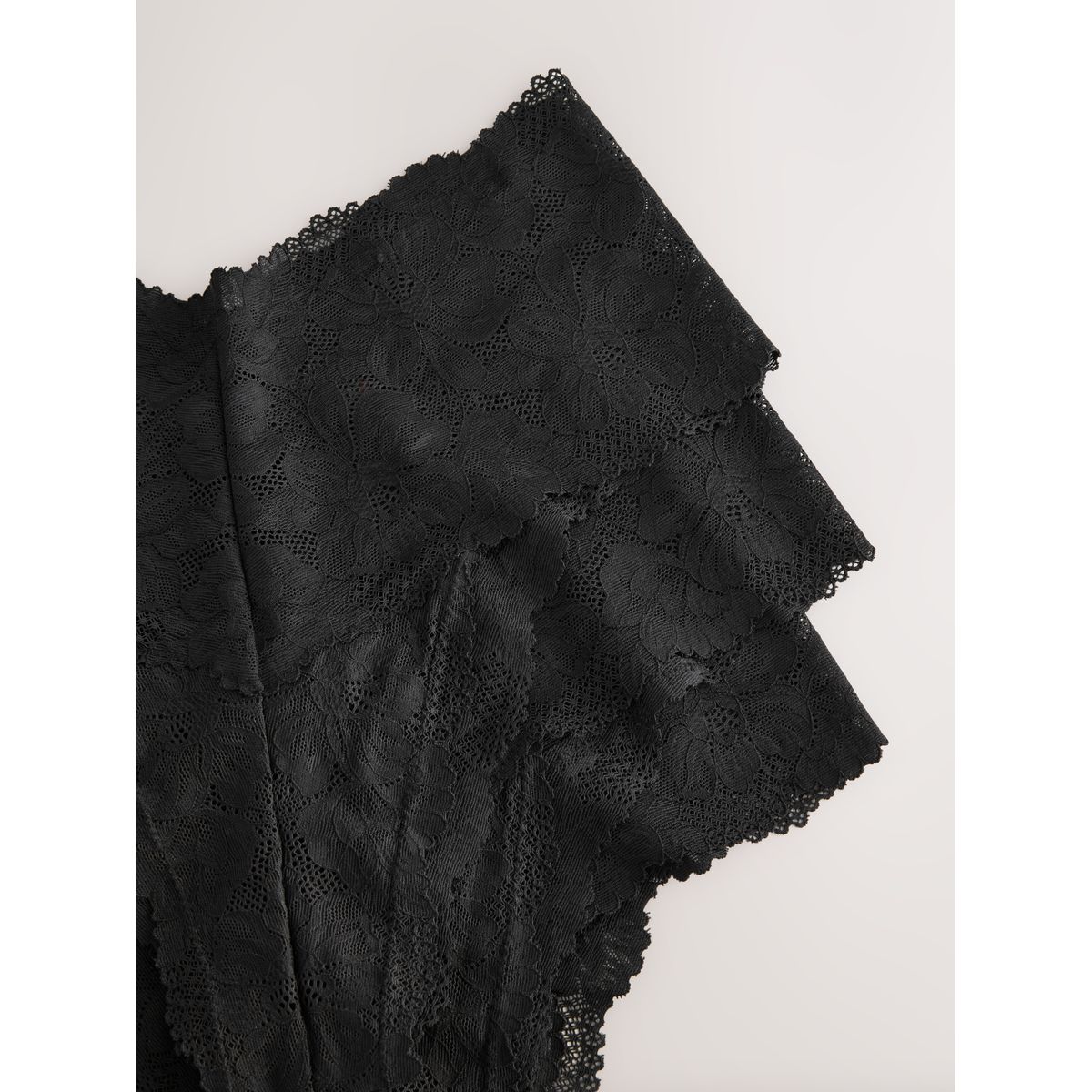 Culotte en dentelle, lot de 3 noir, NEXT
