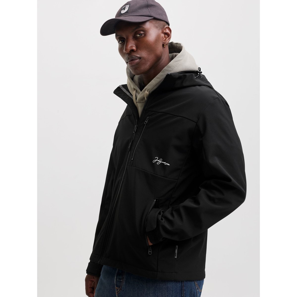 Manteau Softshell black, JACK & JONES