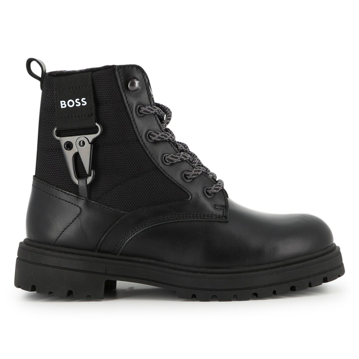 Bottines à lacets black, BOSS KIDSWEAR