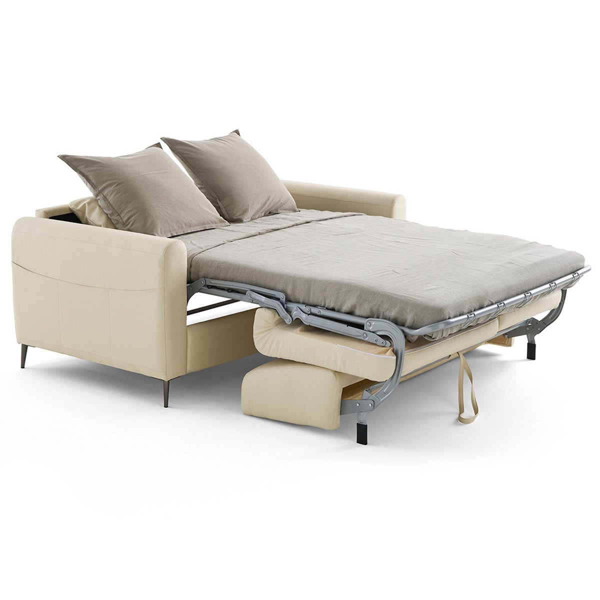 Lit - OWEN beige, BEST MOBILIER