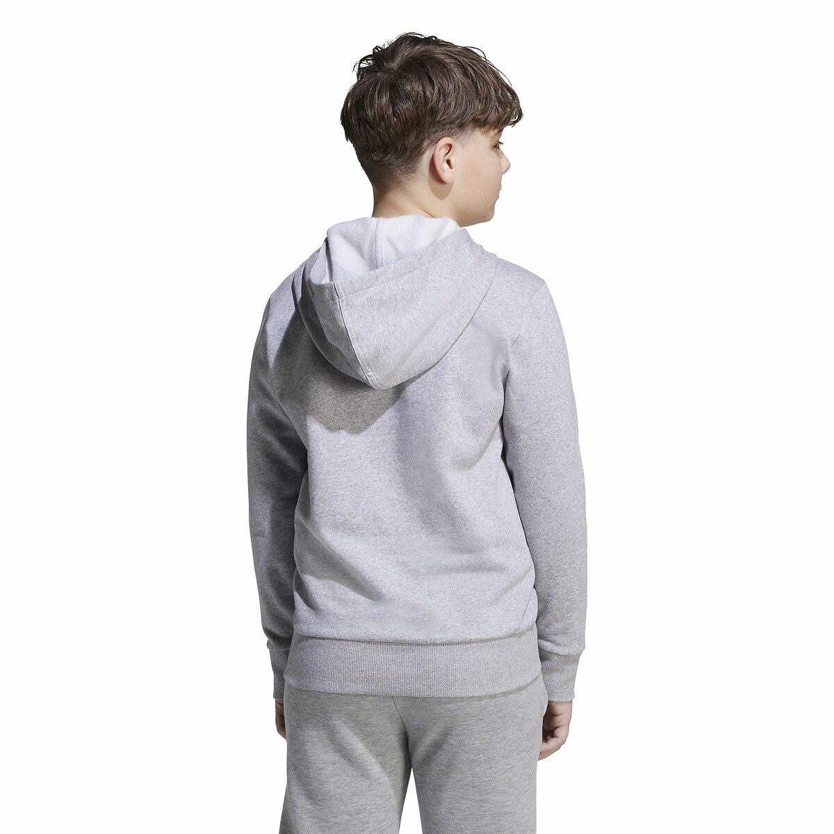 Gesloten sweatshirt van geruwd molton grijs, ADIDAS SPORTSWEAR