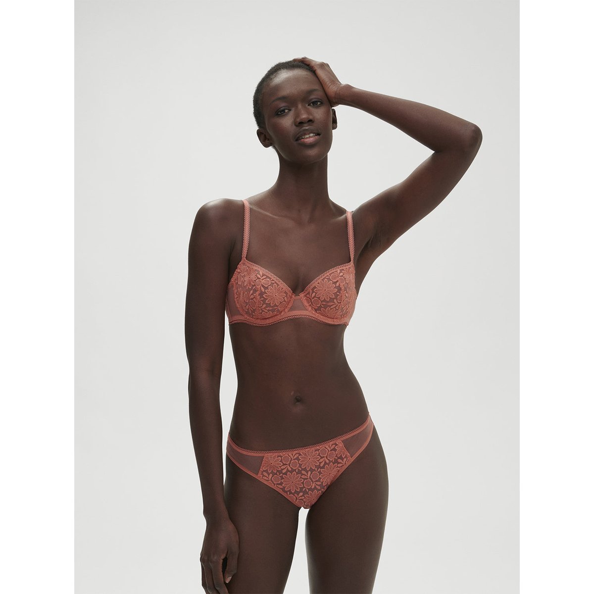 Soutien-gorge corbeille, AMAZONE rose, SIMONE PERELE