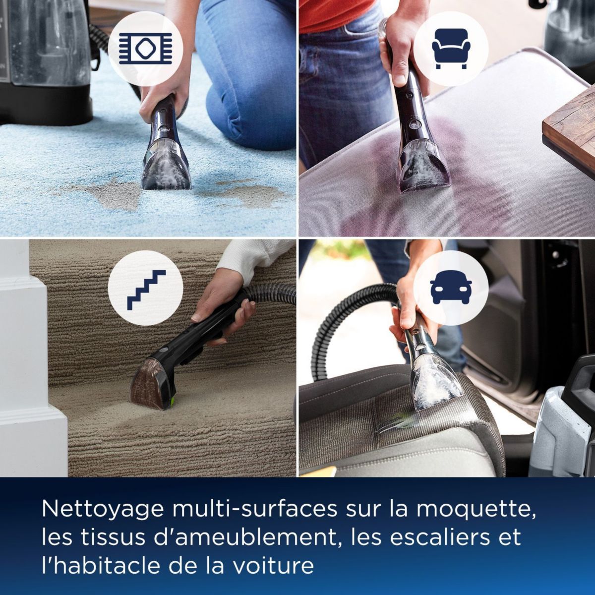 Nettoyeur détacheur SpotClean Pet plus 37241 couleur unique, BISSELL