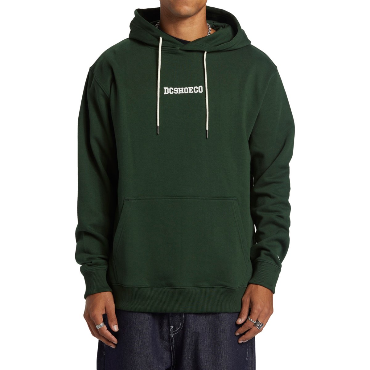 Sweat à capuche BASELINE. vert mountain view, DC SHOES