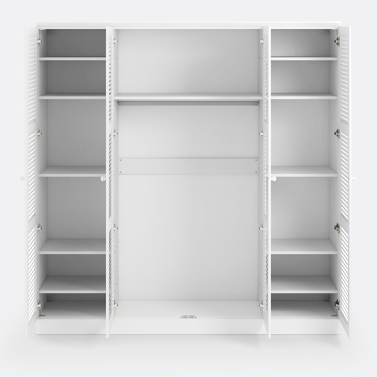 Kleiderschrank Mayor, 4-türig weiss, SO'HOME