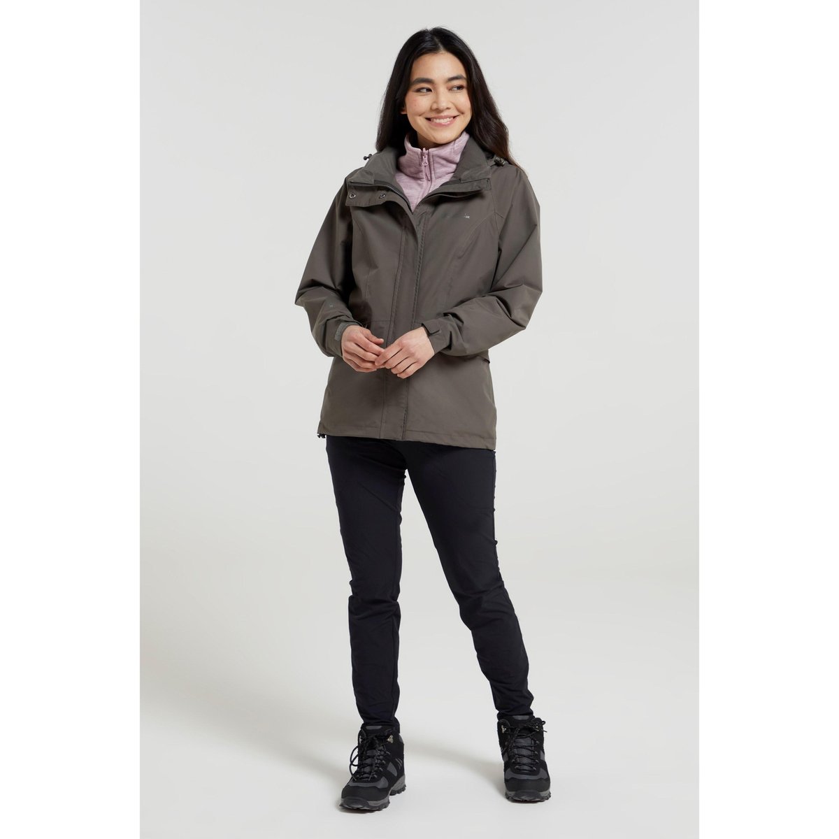 Veste imperméable THUNDERSTORM noir, MOUNTAIN WAREHOUSE
