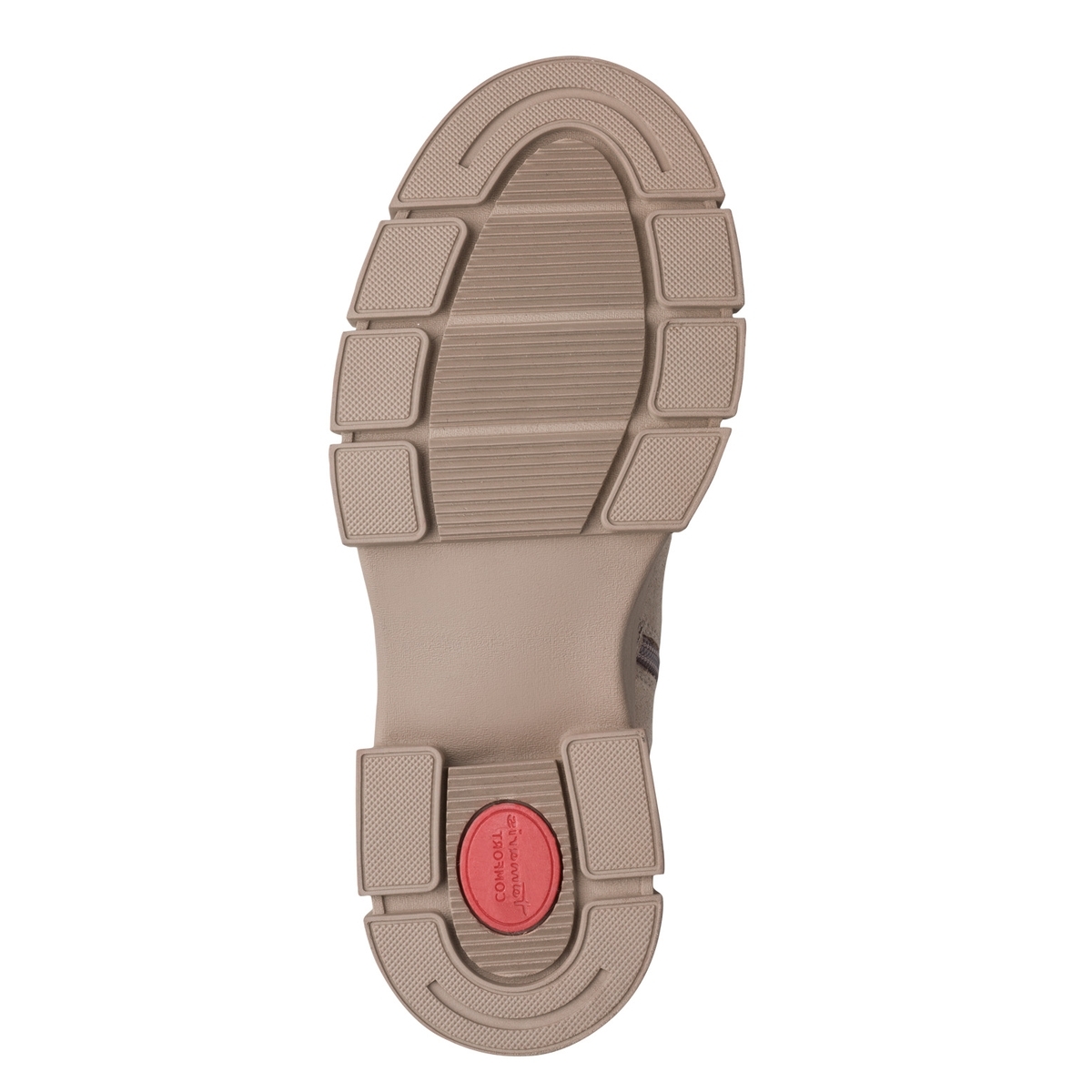 Bottine Chelsea comfort weite marron poivre, TAMARIS