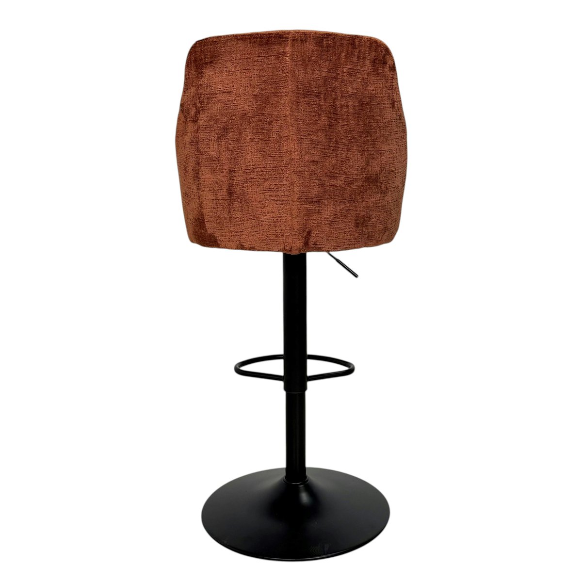 Chaise de bar pivotante et réglable (lot de 2) IENA rouille, PIER IMPORT