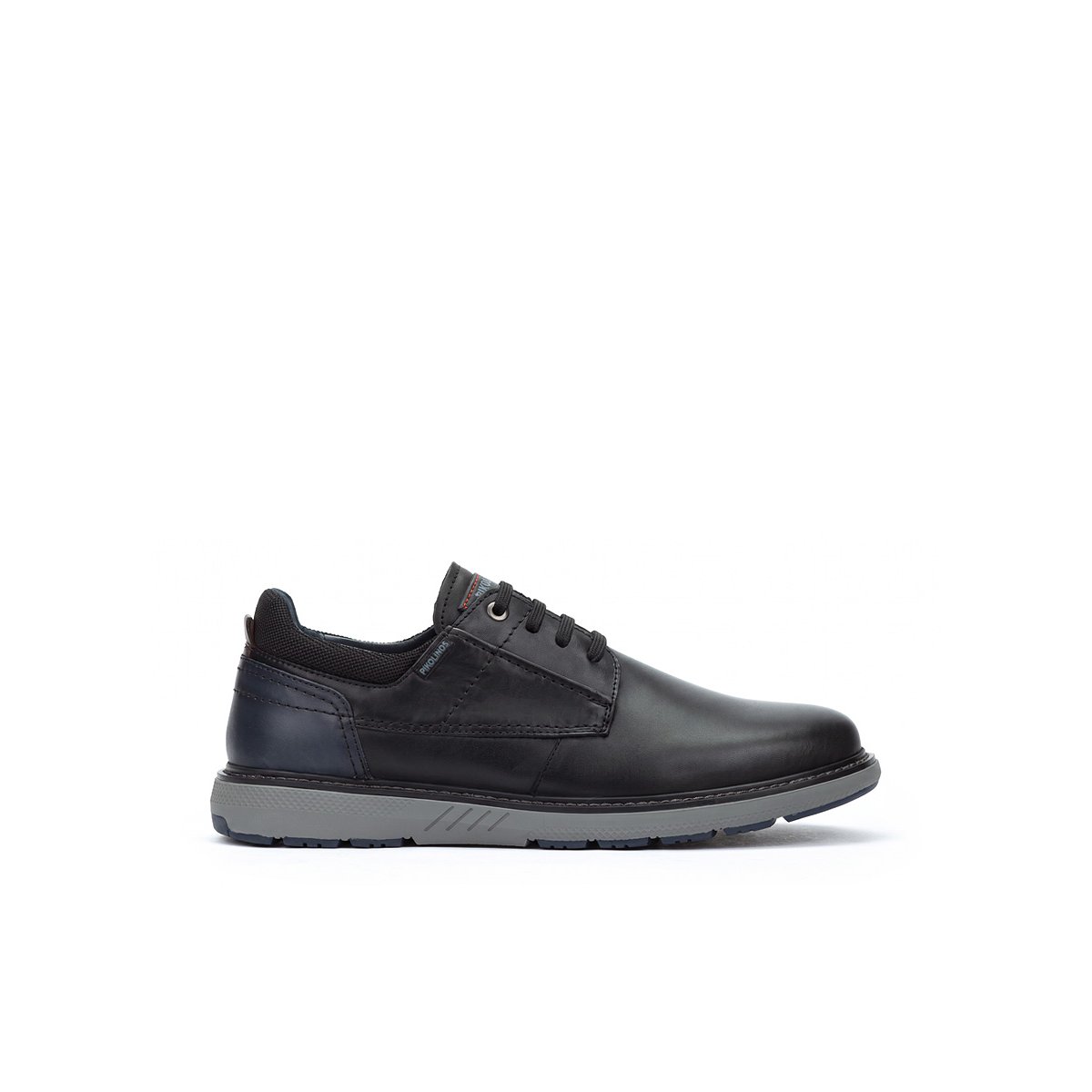 Chaussures à lacets cuir Bilbao black, PIKOLINOS