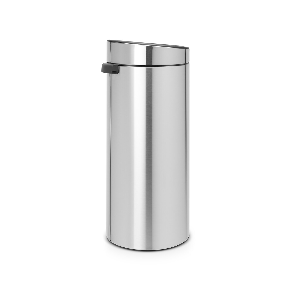 Poubelle de cuisine manuelle Touch Bin 30L 115349 silver, BRABANTIA