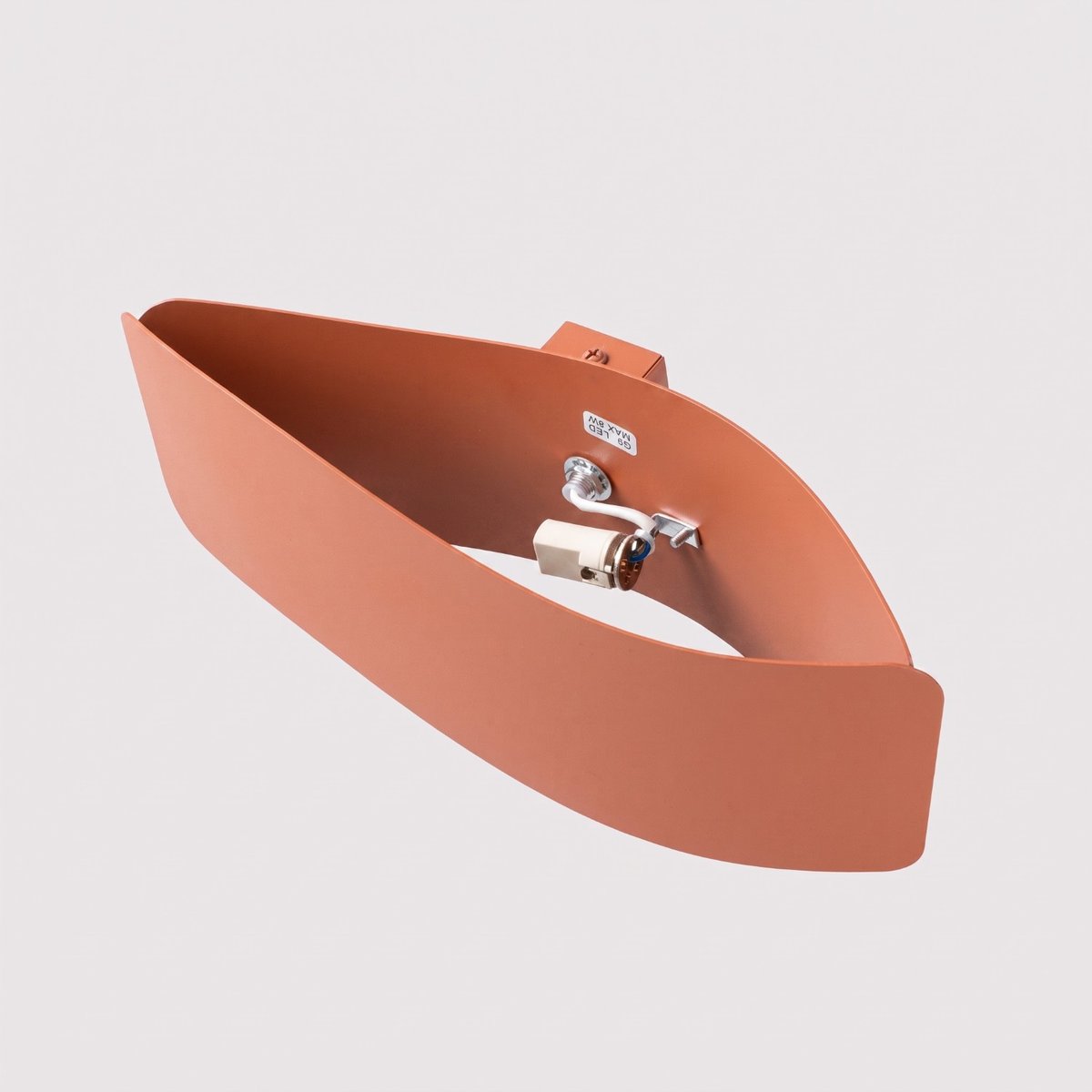 Applique murale Ocre Rouge G9 1 Tila ocre rouge, EDEN