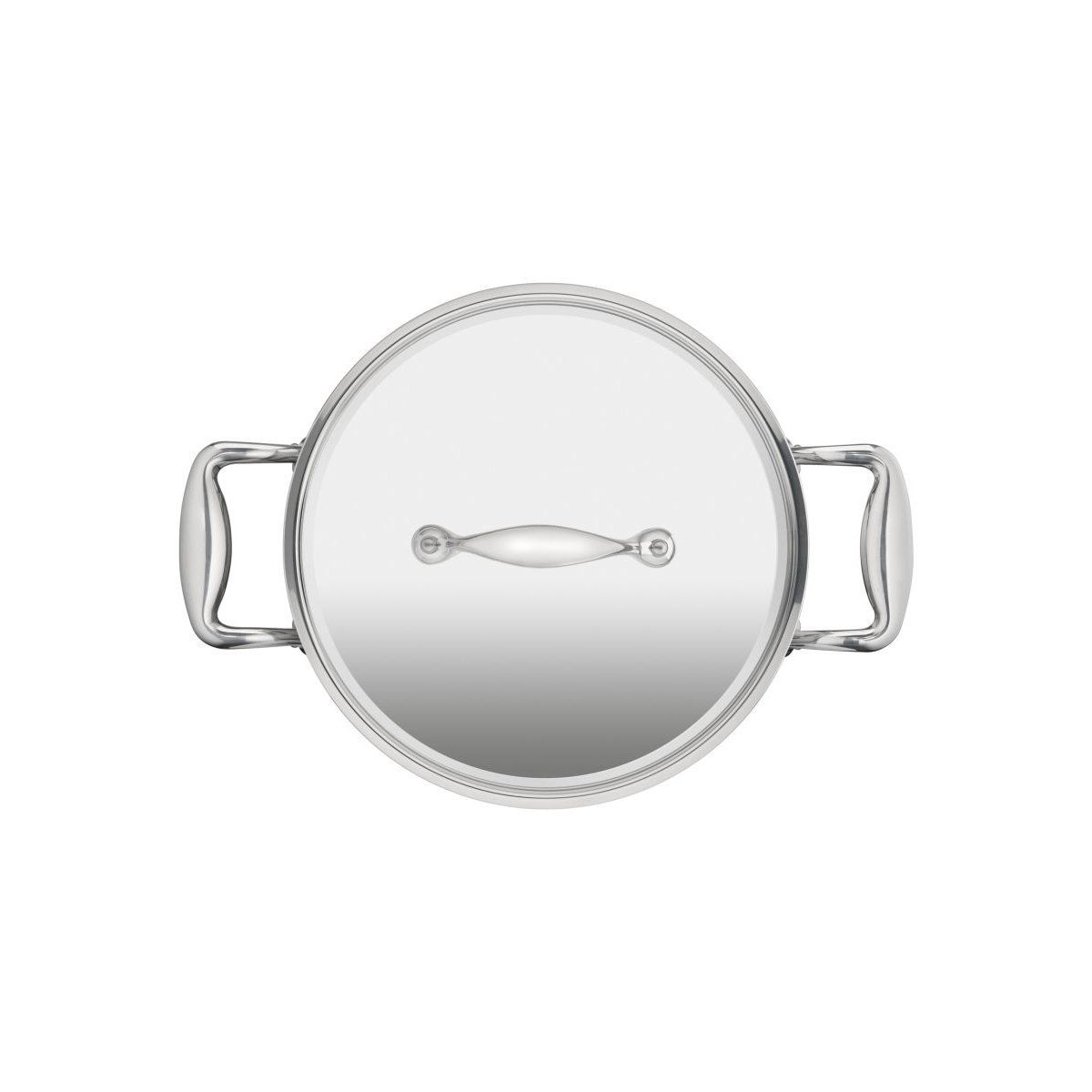 Faitout accademia lagofusion inox ø20 cm + couvercle gris, LAGOSTINA