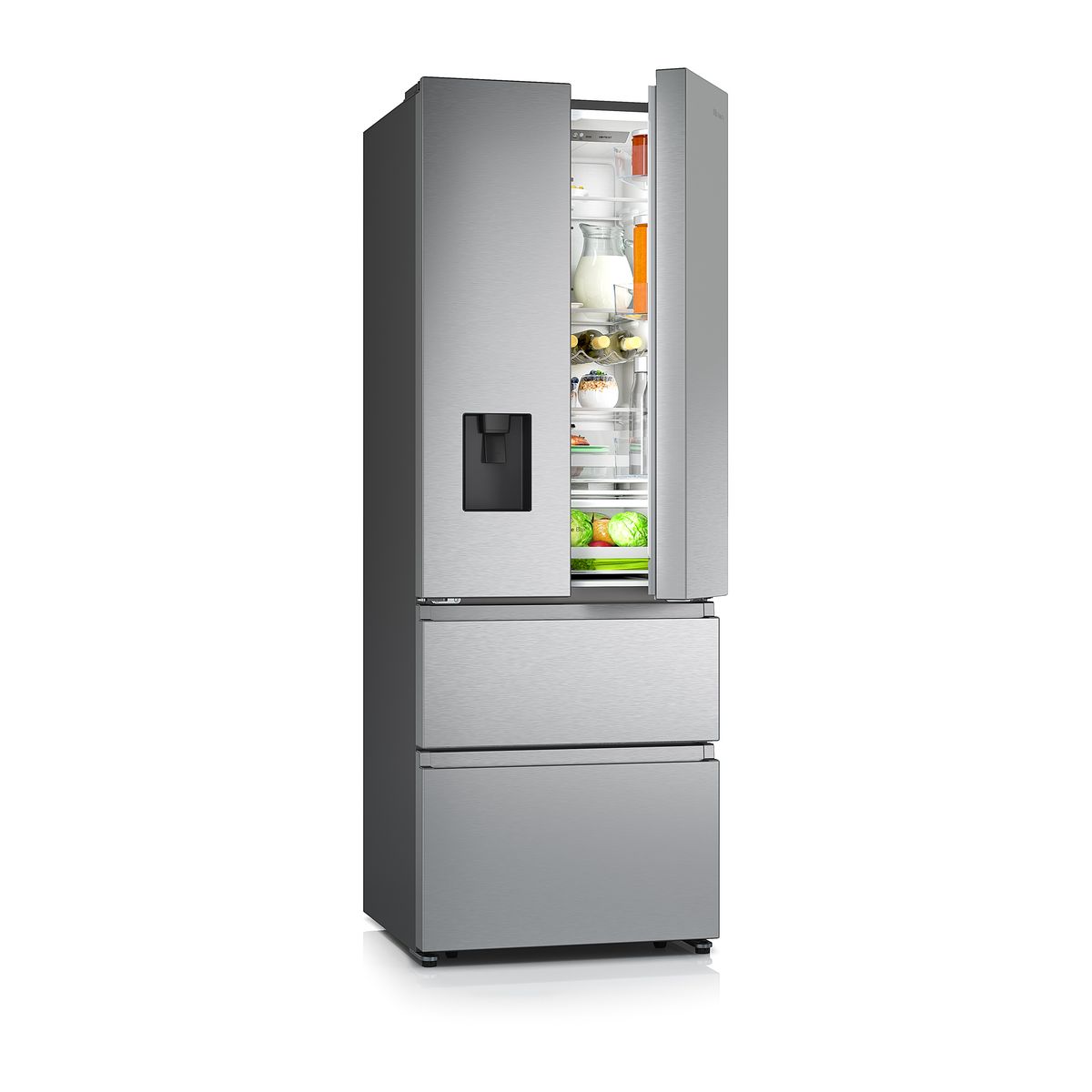 Réfrigérateur multi portes RF632N4WIE couleur unique, HISENSE