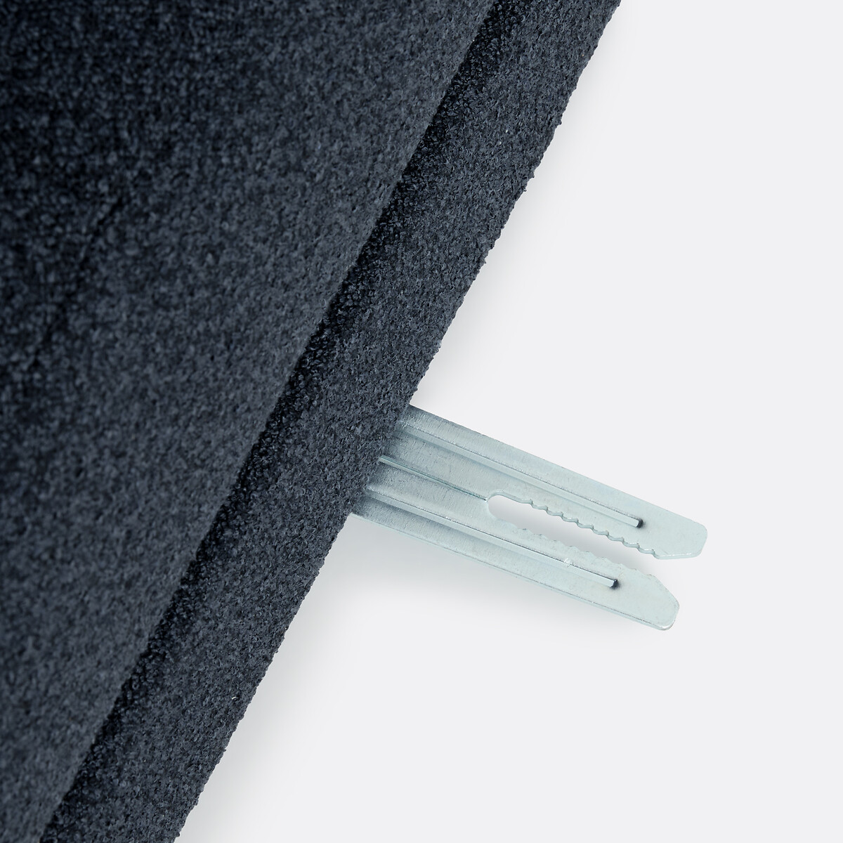 Canapé droit, 5 places, 4 en 1, en bouclette fine, FANO bleu, LA REDOUTE INTERIEURS