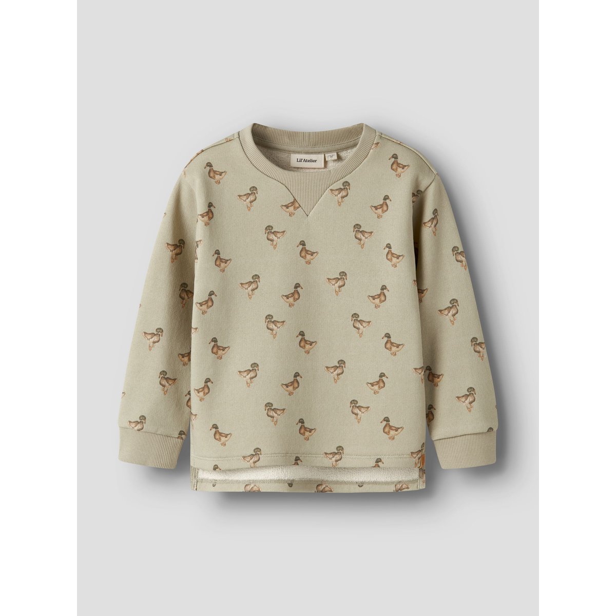 Sweat-Shirt gris - moss gray1, NAME IT