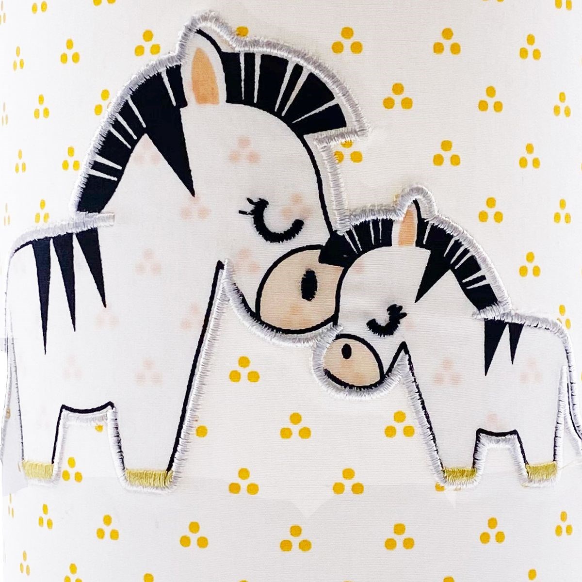 Luminaire en coton blanc, SAUTHON
