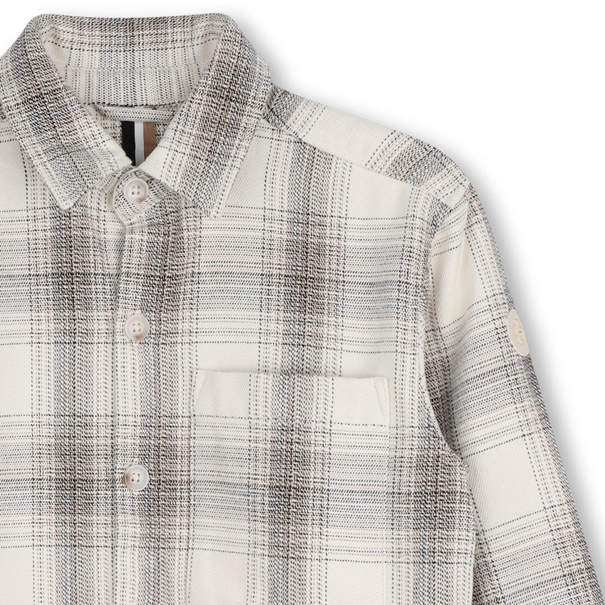 Chemise manches longues ivory, BOSS KIDSWEAR