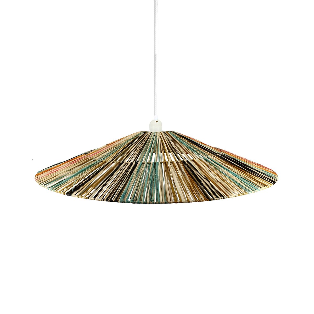 Suspension en raphia, JOLO multicolore, NOW'S HOME